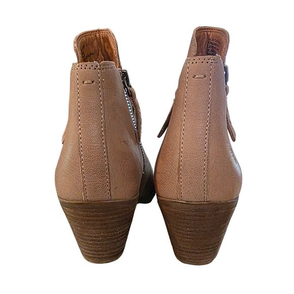 Frye Womens Judith Double‎ Zip Ankle BOOTIES Size 7 - Picture 3 of 7